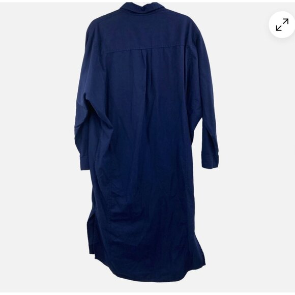 Universal‎ Thread Midi Shirt Dress Navy Excellent Condition Size S - Picture 3 of 7